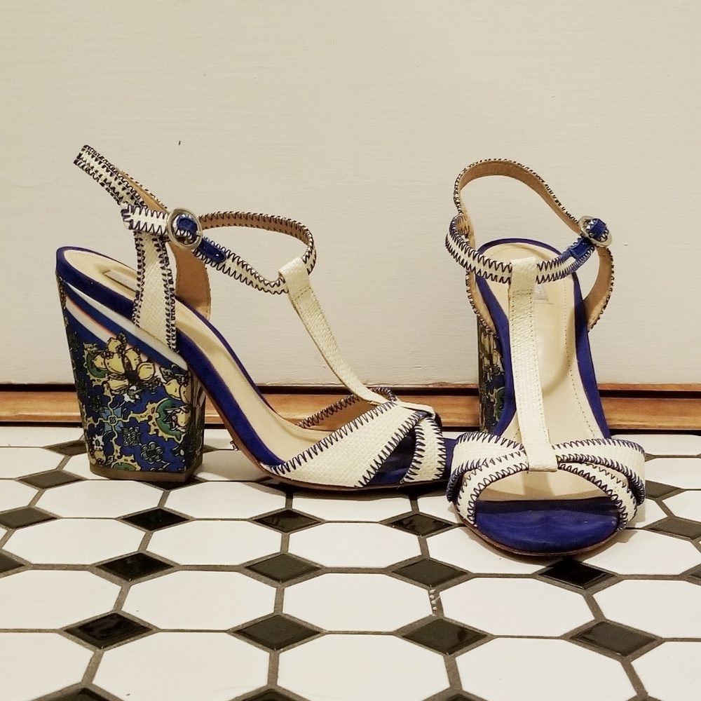 Schutz Lemon Heeled Sandals